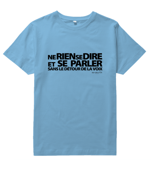 Ne rien se dire et se parler