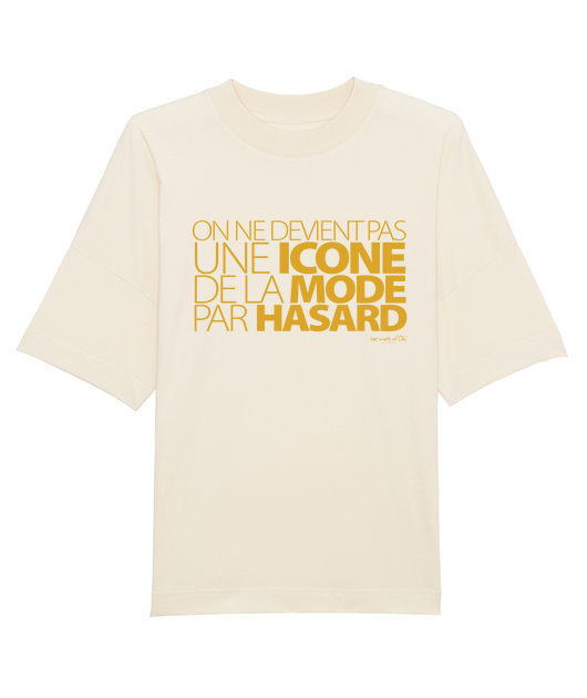 Tshirt Oversize Col Montant - Bio