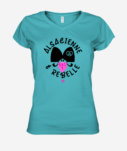T-shirt Femme Col V