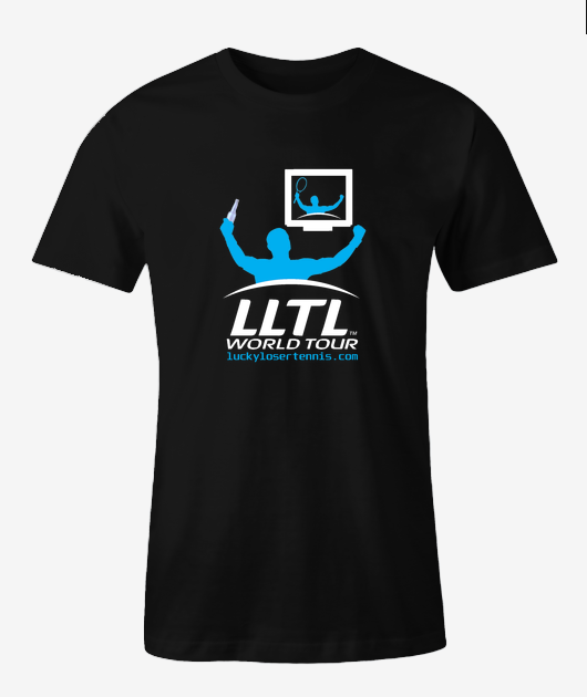 Lucky Loser tee sport noir