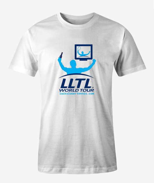 Lucky Loser tee sport blanc