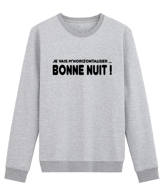 JE VAIS M'HORIZONTALISER BONNE NUIT