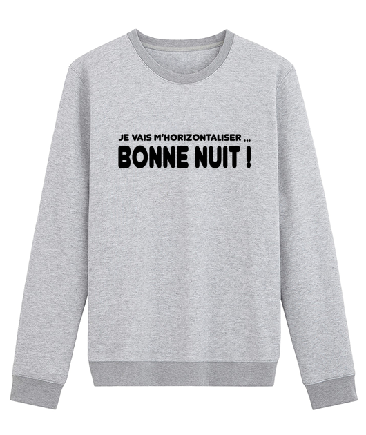 JE VAIS M'HORIZONTALISER BONNE NUIT