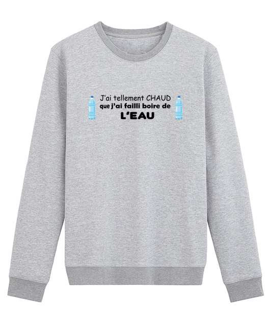 J'AI TELLEMENT CHAUD QUE J'AI FAILLI BOIRE DE L'EAU