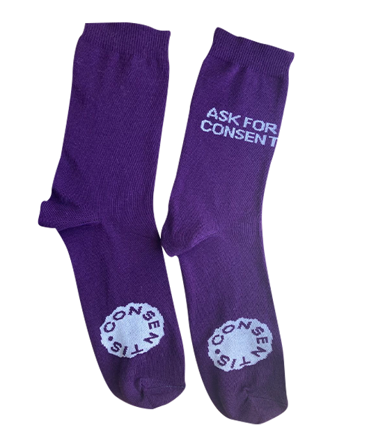 Chaussettes ASK FOR CONSENT - Vue 3
