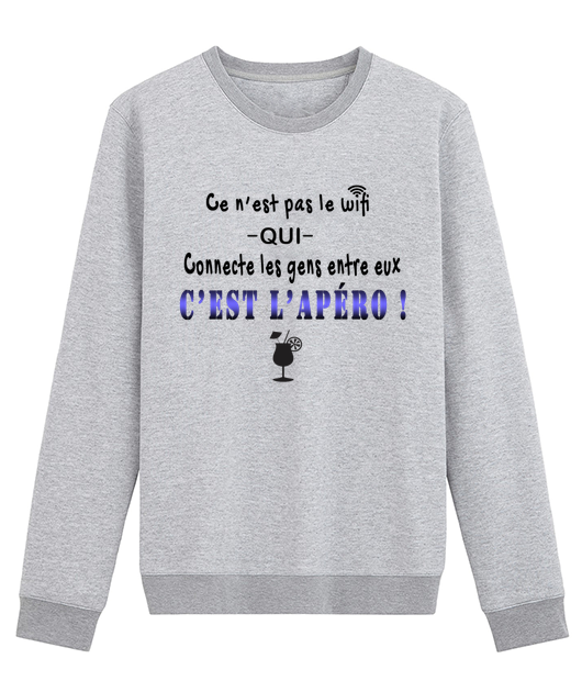 CE N'EST PAS LE WIFI QUI CONNECTE LES GENS ENTRE EUX C'EST l'APERO