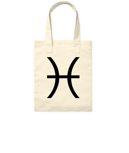 Tote bag Astro "POISSONS"