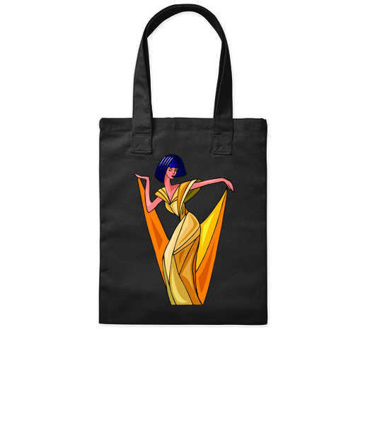 Tote bag "WAVING"