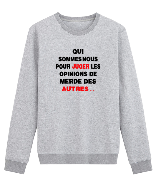 QUI SOMMES NOUS POUR JUGER