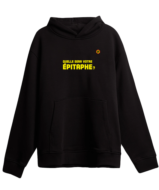 SWEAT À CAPUCHE ÉPITAPHE
