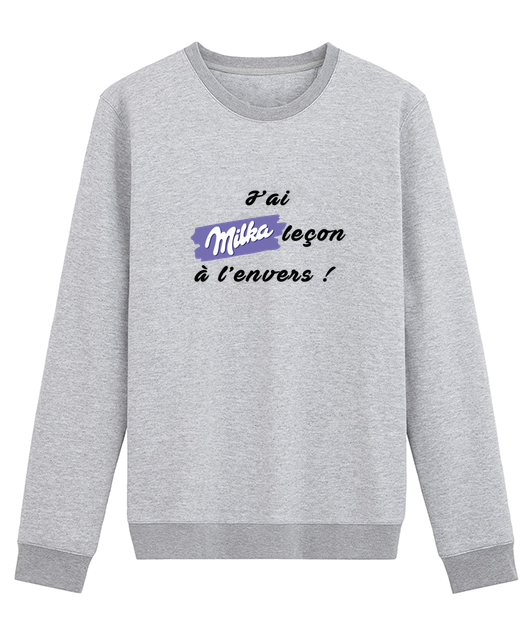J'AI MILKA LECON A L'ENVERS