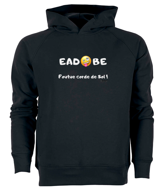 Sweat à capuche homme bio