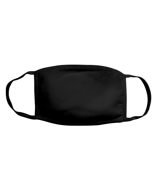 Silence - Masque en coton bio noir - Vue 2