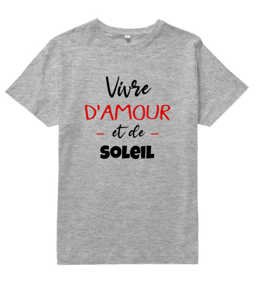VIVRE D'AMOUR ET DE SOLEIL TP