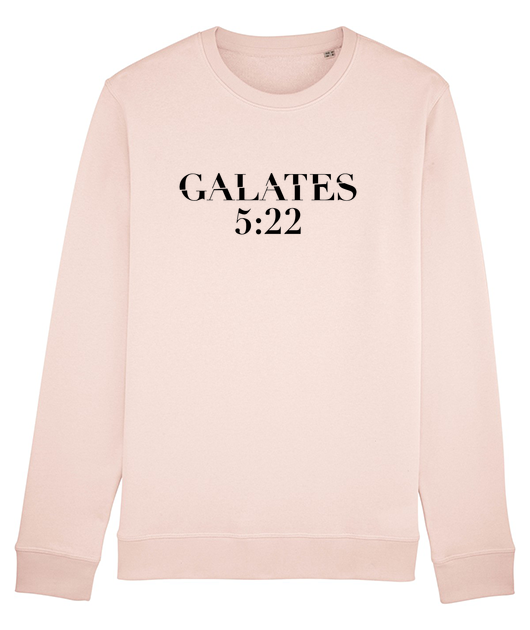 Galates 5:22 Pull Coton Bio