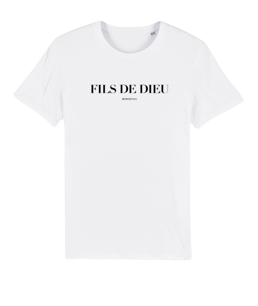 Fils de Dieu noir Unisex bio