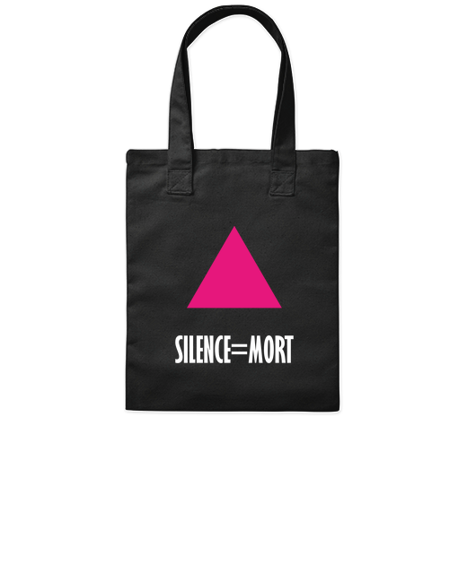 TOTE BAG SILENCE=MORT