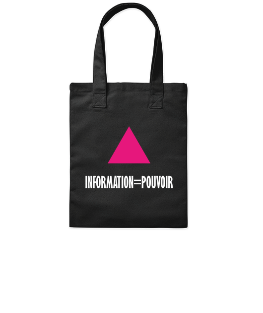 TOTE BAG INFORMATION = POUVOIR