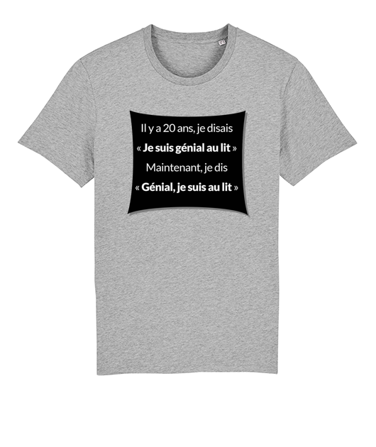 Tee-shirt unisexe bio