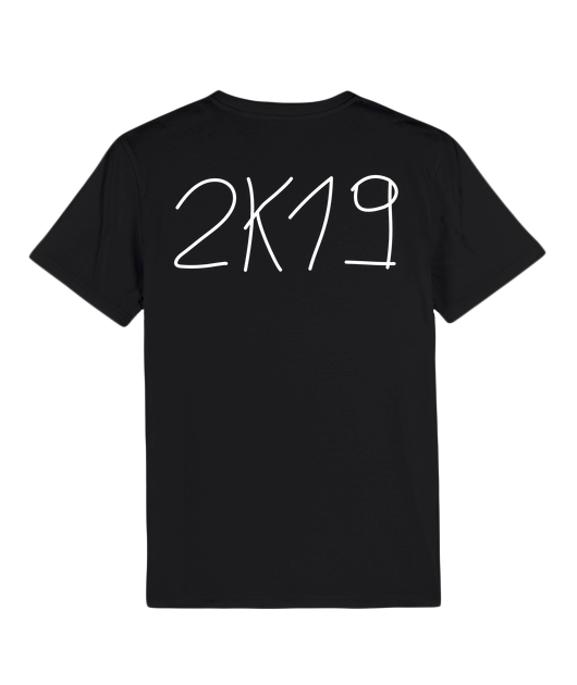 T-shirt 2k19 (noir) - Vue 2