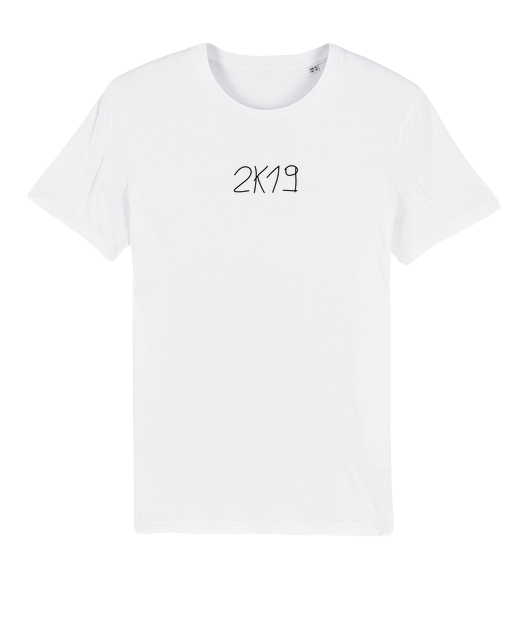 T-shirt 2k19 (blanc)