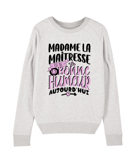 Sweat femme bio Premium