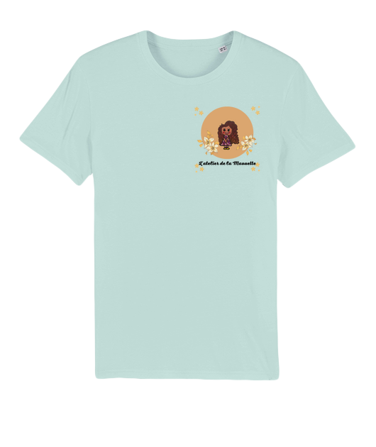 Tee shirt vert d'eau