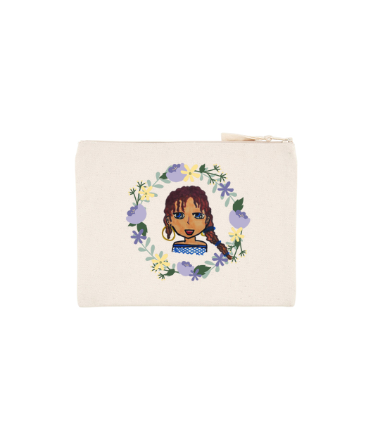 Magnifique pochette qui représente Lauriane et ses fleurs
