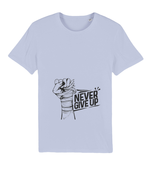 TEE SHIRT NEVER GIVE UP