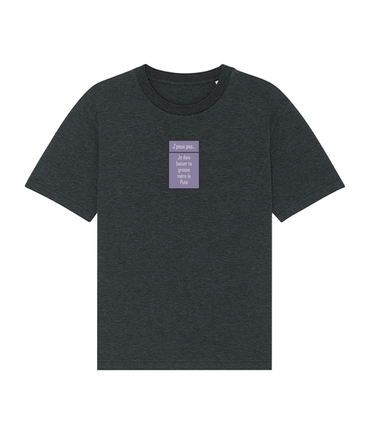 Tshirt ample unisexe bio