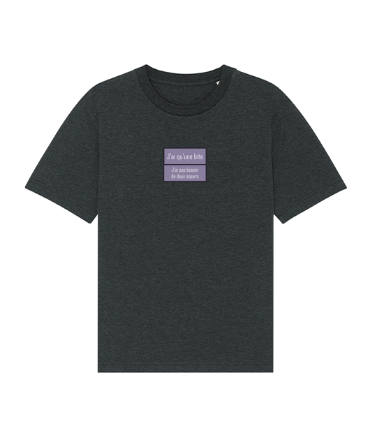 Tshirt ample unisexe bio