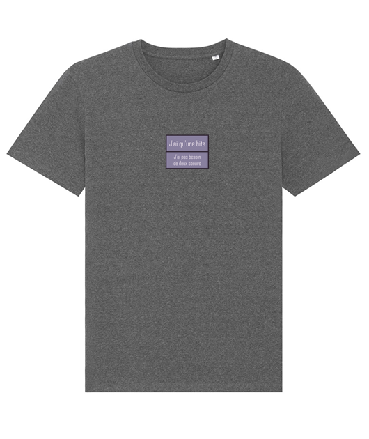 TEE-SHIRT UNISEXE BIO RECYCLÉ