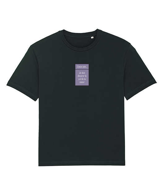 Tshirt ample unisexe bio