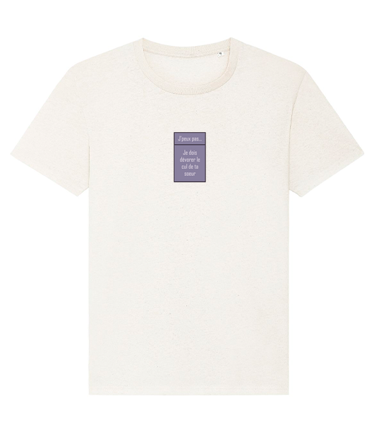TEE-SHIRT UNISEXE BIO RECYCLÉ