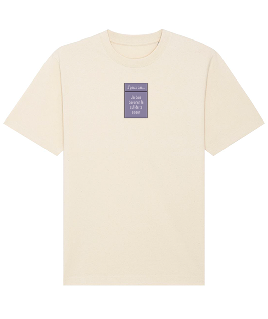 T-SHIRT UNISEXE BIO LOURD