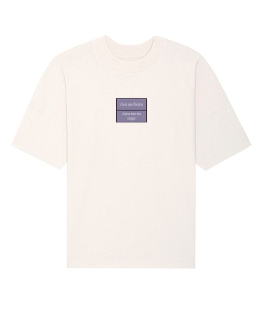 Tshirt Oversize Col Montant Bio Recyclé