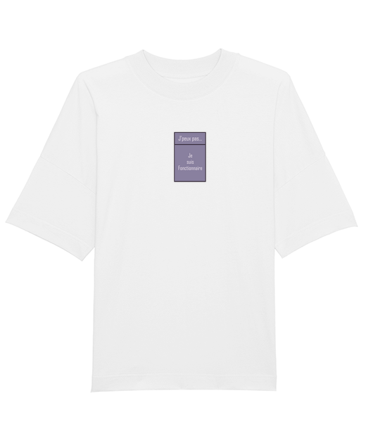 Tshirt Oversize Col Montant - Bio