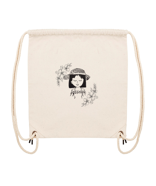sac a corde fleurs et campagne