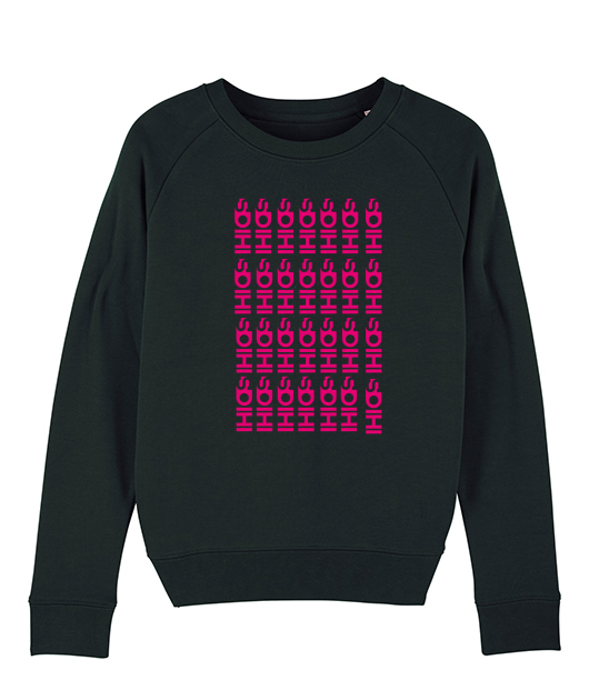 Sweatshirt Femme manche l'auge LOGO SOIHI® FOIS28