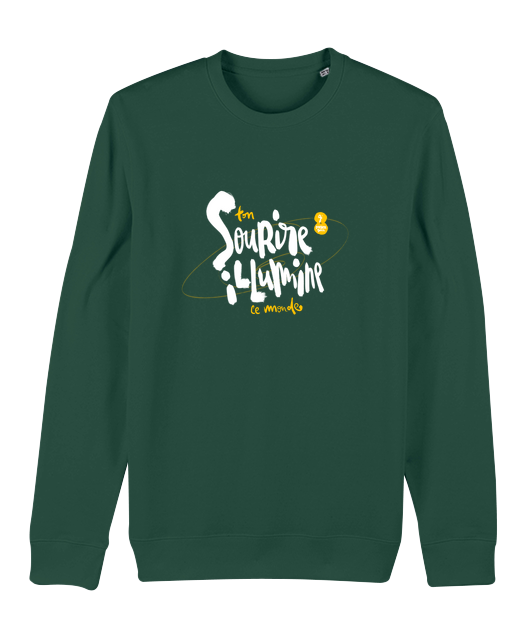 Ton Sourire Illumine ce Monde - Sweatshirt Foncé - Vue 2