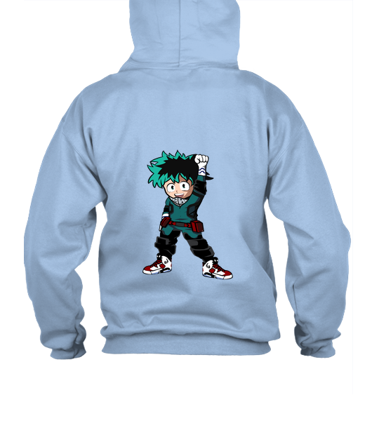 Hoodie Izuku x Aj6 - Vue 2