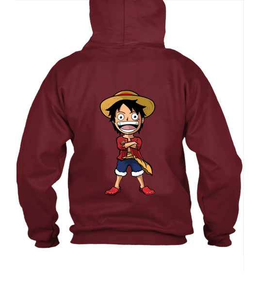 Hoodie Luffy x Crocs - Vue 2