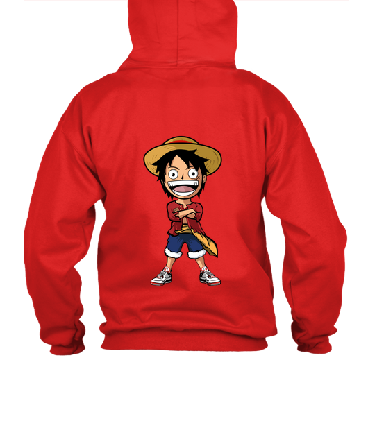 Hoodie Luffy x Aj4 - Vue 2