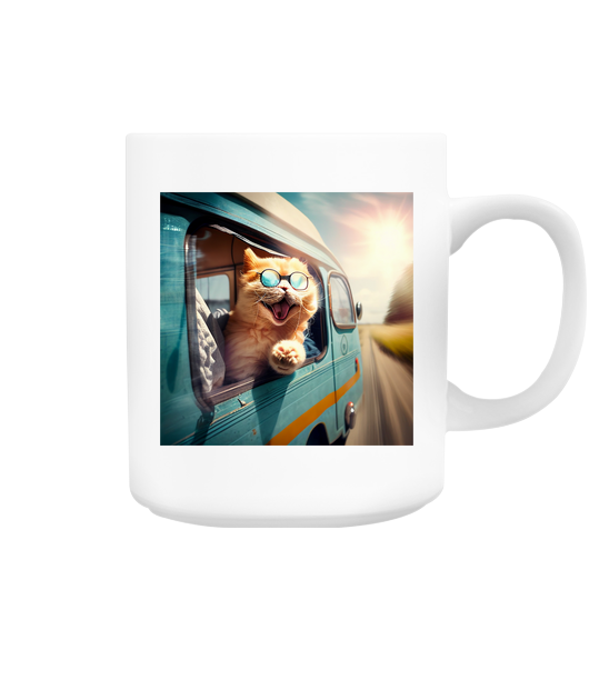 Mug "Funny cat"