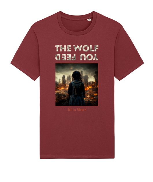 T-shirt YELL IN SILENCE - Vue 2