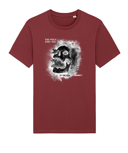 T-Shirt IN THE SEA OF INSANITY - Vue 2