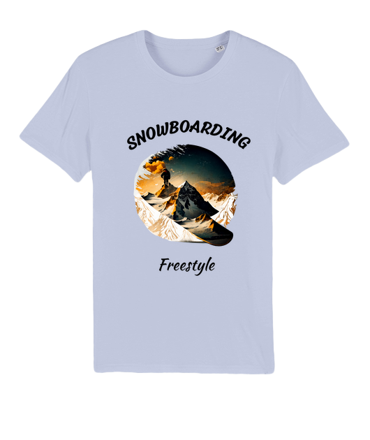 tee-shirt "snowboarding"