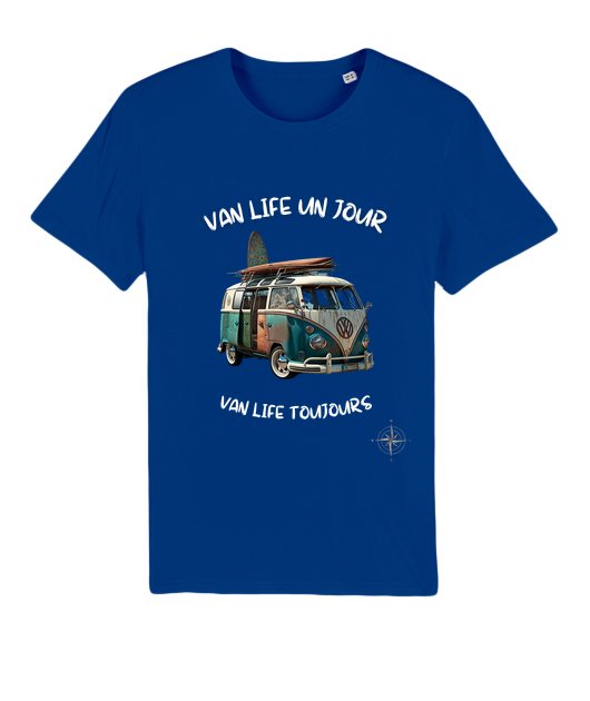 Tee-shirt "Van life un jour"